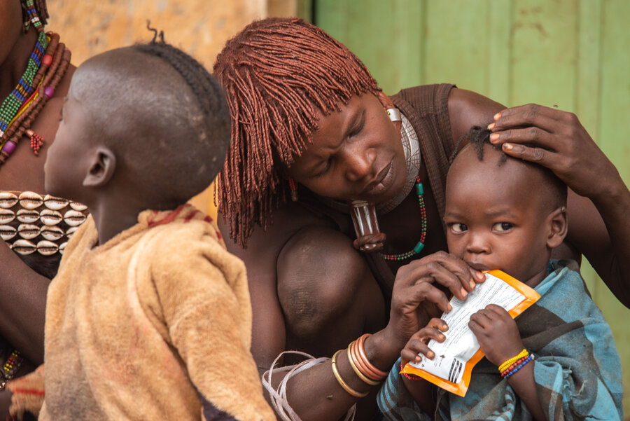 Bergi Kadi, a 35-year-old is a mother of seven children who benefitted from WFP’s nutrition programme in the South Omo zone of the SNNP Region Photo: WFP/Michael Tewelde