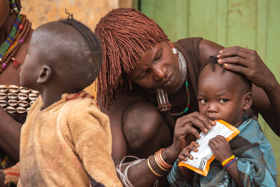 Bergi Kadi, a 35-year-old is a mother of seven children who benefitted from WFP's nutrition programme in the South Omo zone of the SNNP Region Photo: WFP/Michael Tewelde