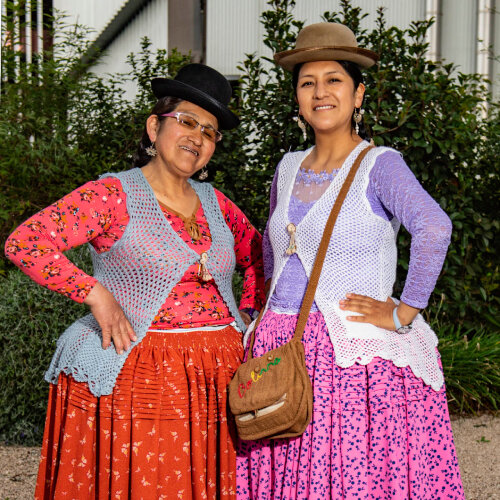 Ana Lia Gonzales Magueño and Teodora Magueño de Gonzales