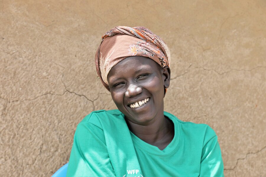 Nyagewa Deng, 29, is a strong advocate for equality for girls both in her community in Walak and in neighbouring ones. Photo: Marwa Awad