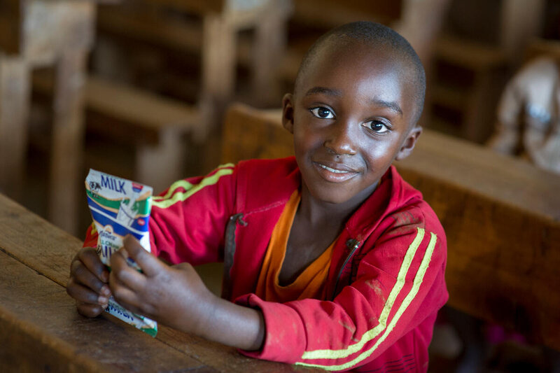 Schoolchild in Burundi