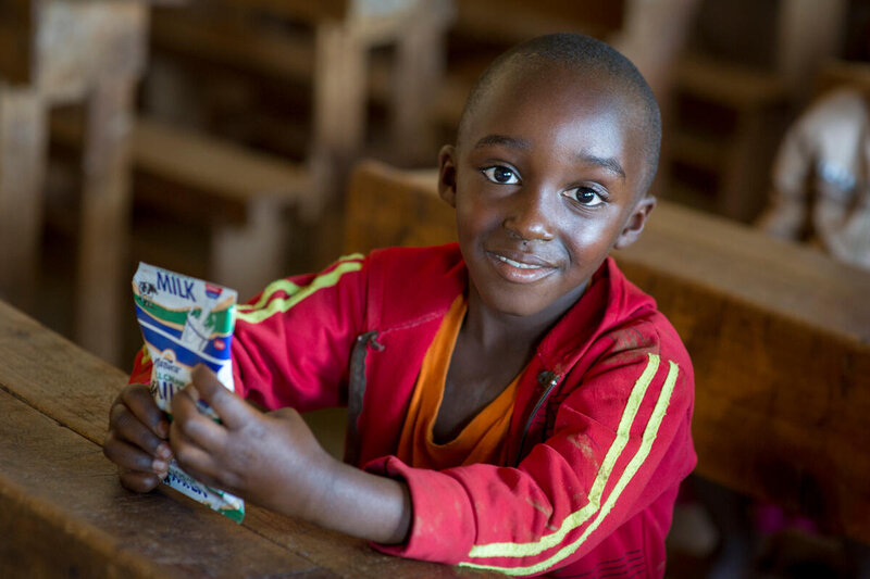 Schoolchild in Burundi