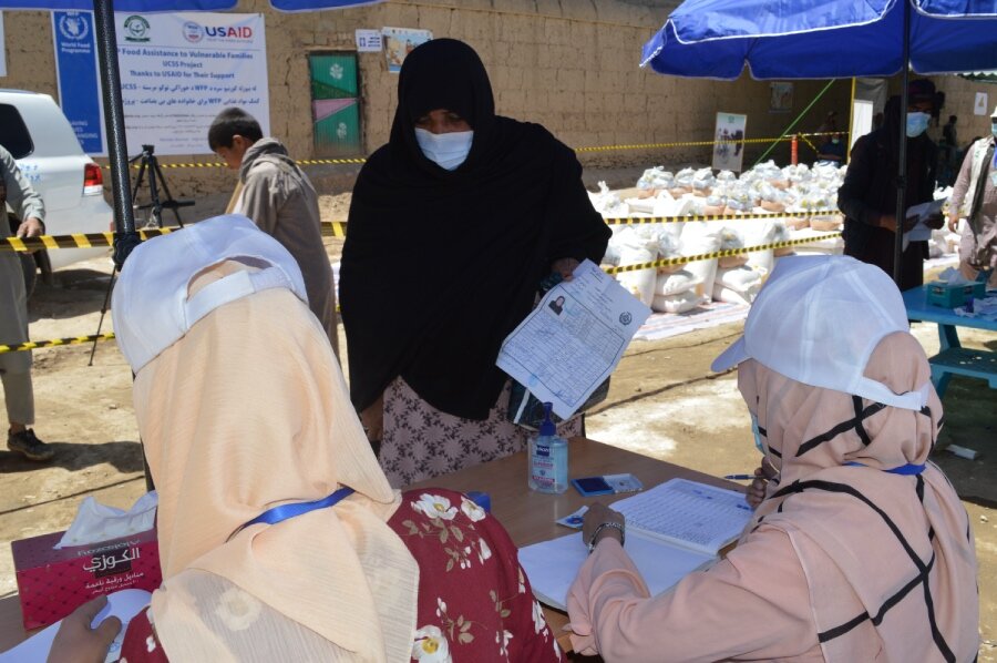 WFP surveys show that women-headed households like Guldana's are more likely to resort to negative coping strategies. Photo: WFP/Ziauddin Safi