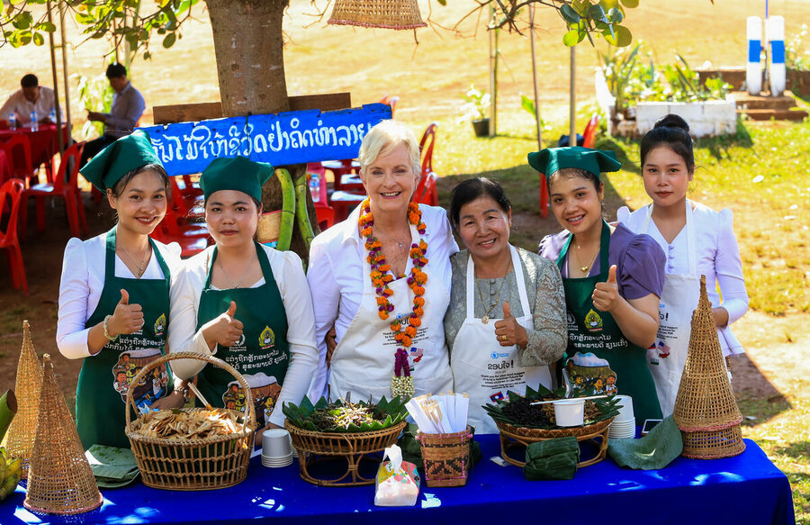 Cindy McCain in Lao