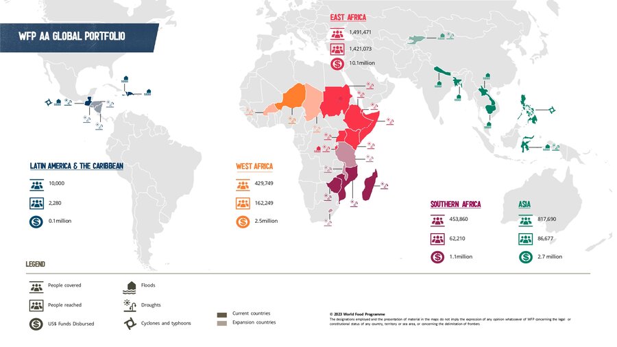 Anticipatory Action map