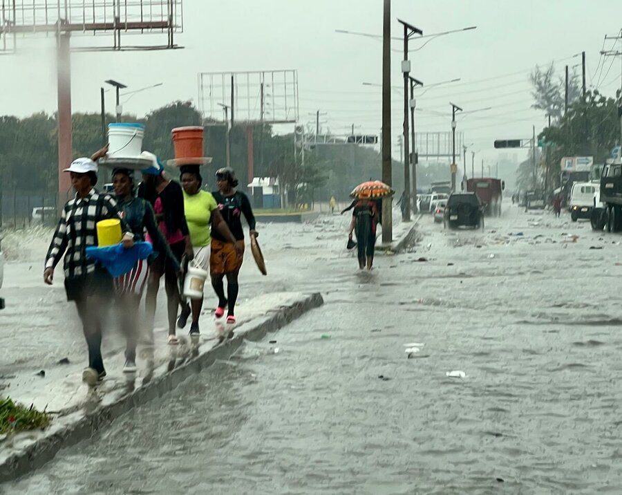 Rains in Haiti