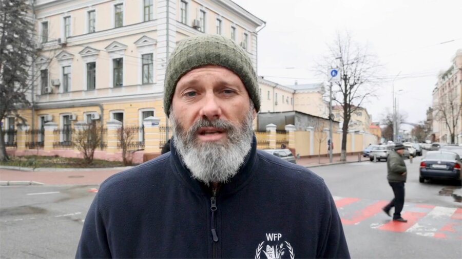 Peace is the only way, says WFP Ukraine Country Director Matthew Hollingworth. Photo: WFP/Antoine Vallas 