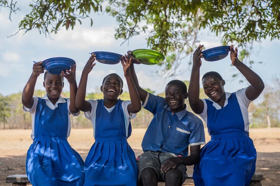 School children in Malawi