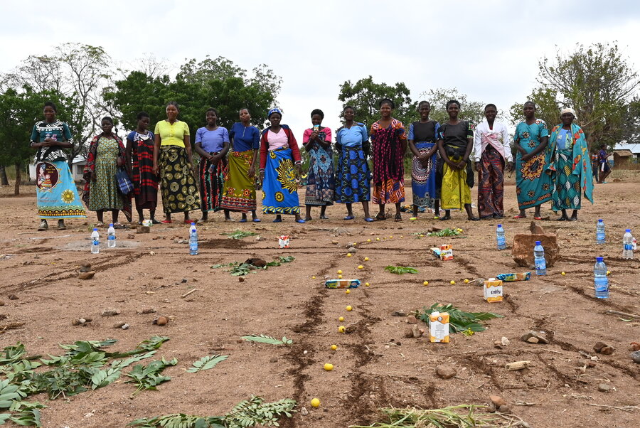 Bootcamp participants in the village of Chituwi, in Malawi's Chikawawa District.