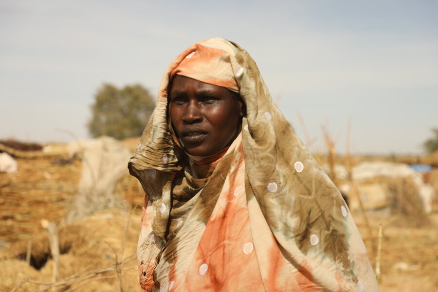 Kadidja Abakar made a harrowing escape to Chad from her home in Darfur, Sudan. Photo: WFP/Eloge Mbaihondoum