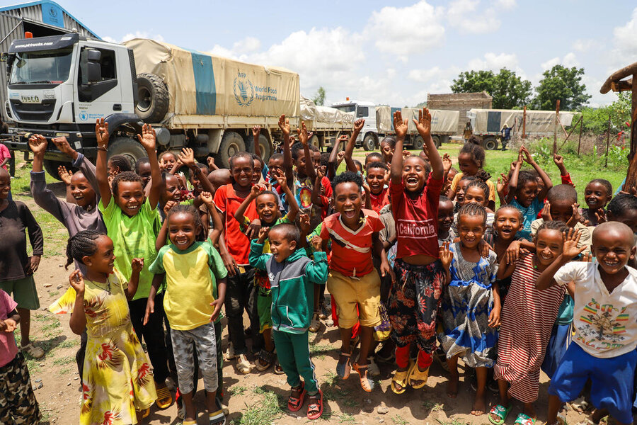 IDP camp near Shire in Tigray Michael Tewelde