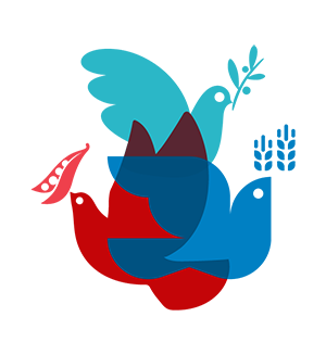 logo of two birds