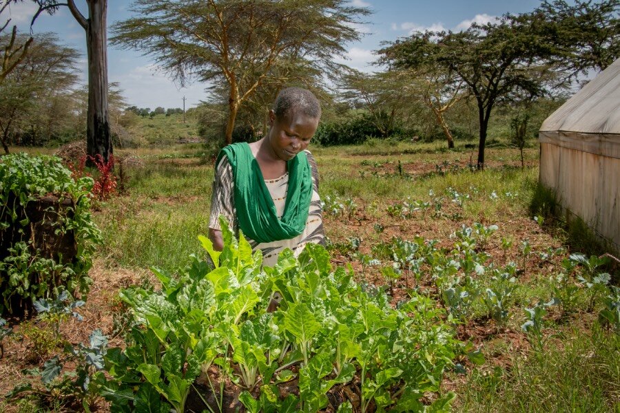 Stella Akai has created and trained 35 savings groups in Kenya's Samburu County. Photo: WFP/Martin Karimi