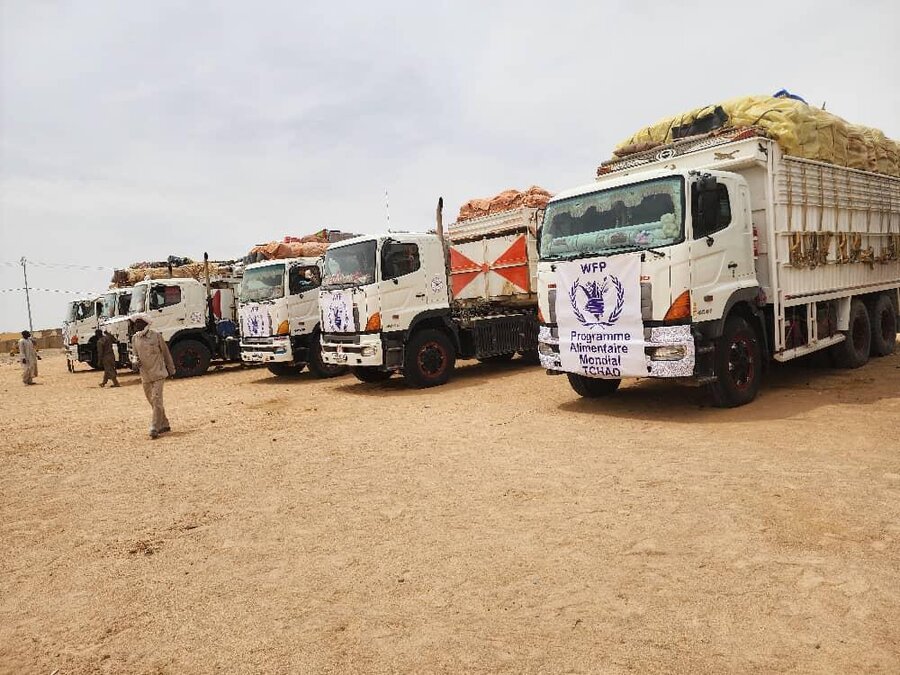 WFP trucks