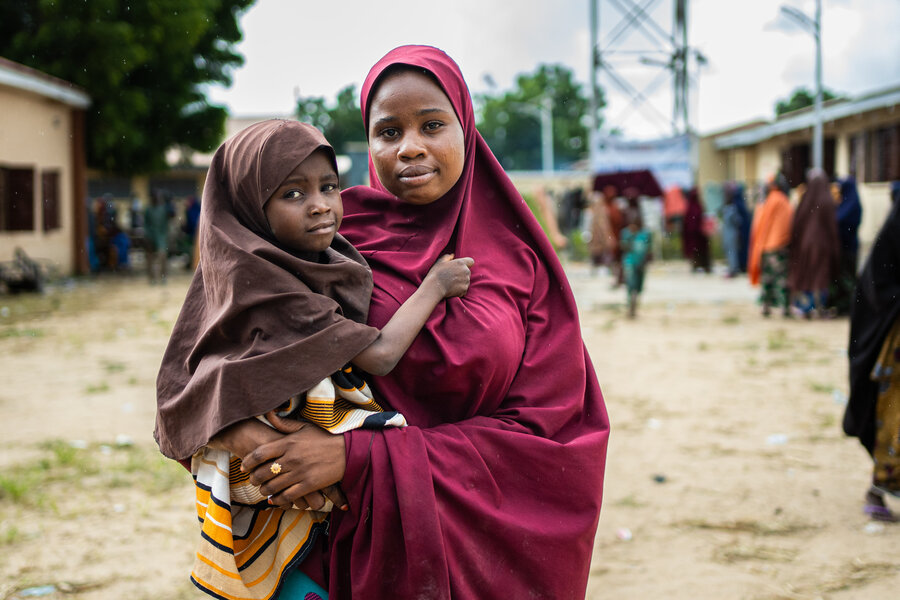 Like thousands in Nigeria, Halima Mustapha lost everything during recent floods. Photo: WFP/Ozavogu Abdul