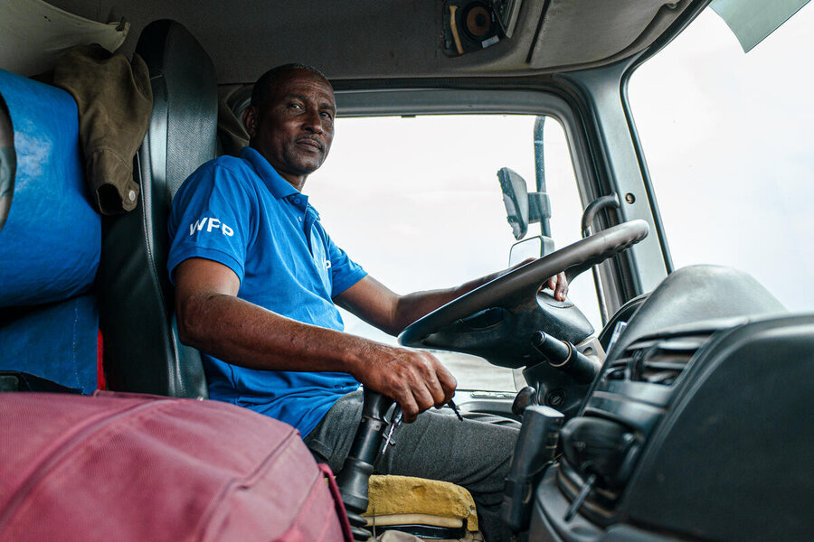 WFP Sudan driver