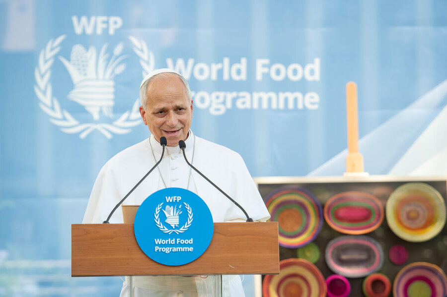 Pope Leo XIV at WFP: 'Food is a fundamental human right' | World Food ...