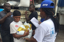 WFP Delivering Food Assistance To Survivors Of Hurricane Matthew In Haiti