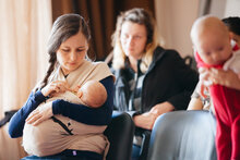 Only 1 in 4 internally displaced infants is exclusively breastfed in Ukraine. UNICEF and WFP call to protect and promote breastfeeding among conflict-affected mothers in eastern Ukraine