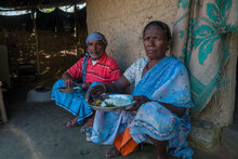 Photo: WFP/SrawanShrestha, beneficiaries of the WFP implemented Forecast Based Financing programme.