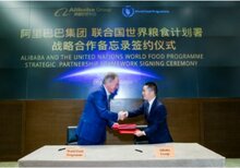 WFP and Alibaba enter strategic partnership to support UN Sustainable Development Goal of a world with Zero Hunger