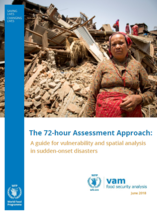 The 72-hour Assessment Approach: A guide for vulnerability and spatial analysis in sudden-onset disasters, June 2018