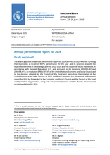 Annual Performance Report