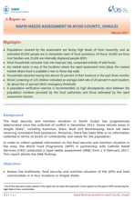 South Sudan - Jonglei: Rapid Needs Assessment in Ayod County, February 2017