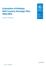 Evaluation of Ethiopia WFP Country Strategic Plan 2020-2025