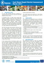 Iraq - East Mosul Rapid Market Assessment, March 2017