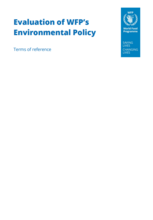 Evaluation of WFP's Environmental Policy