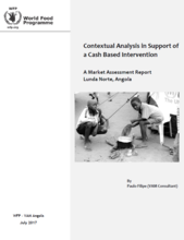 Angola - Contextual Analysis in Support of a Cash Based Intervention: A Market Assessment Report Lunda Norte, July 2017