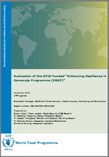 Uganda, Enhancing Resilience in Karamoja Programme: a decentralized evaluation