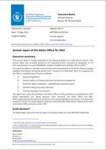 WFP Ethics Office - Annual Reports