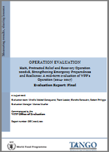 Haiti PRRO 200618 Strengthening Emergency Preparedness and Resilience: A mid-term Operation Evaluation
