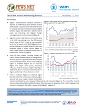 FEWS Net/WFP Market Monitoring Bulletin, November 2018