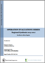 Operation Evaluations Series, Regional Synthesis 2013-2017: Southern Africa Region