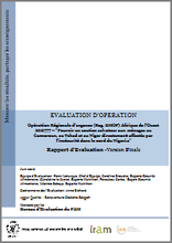 West Africa, Operation Evaluation: Regional EMOP 200777 Providing life-saving support to households in Cameroon, Chad, and Niger directly affected by insecurity in northern Nigeria