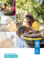 WFP Evaluation Policy 2022