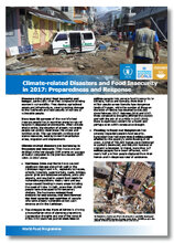 2017 - Climate-related Disasters and Food Insecurity: Preparedness and Response