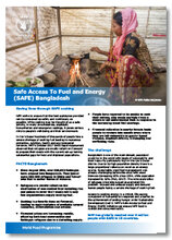2017 - SAFE Access to Fuel and Energy - Bangladesh