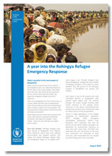 2018 - A Year into the Rohingya Refugee Emergency Response
