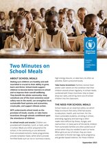 Two Minutes on School Meals 2023