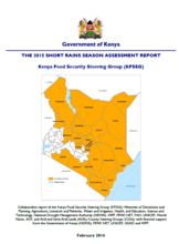 Kenya - Short Rains Season Assessment, February 2016