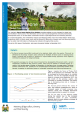 Sierra Leone - Market Price Bulletin, 2017