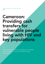 Cameroon: Providing cash transfers for vulnerable people living with HIV and key populations 