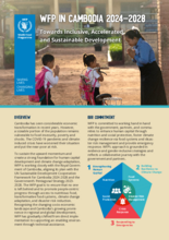 WFP in Cambodia 2024-2028: Towards inclusive, accelerated and sustainable development