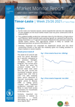 WFP Timor Leste Market Monitor- 21 June-4 July 2021