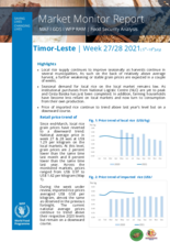 WFP Timor Leste - Market Monitor  wks 27/28 2021( 5–18 July)