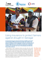 2018- Using insurance to protect farmers against drought in Senegal